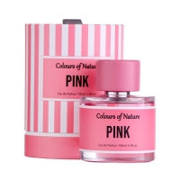 Парфюмерная вода женская Colours Of Nature Pink (по мотивам Bombshell by Victoria&acute;s), 100 мл