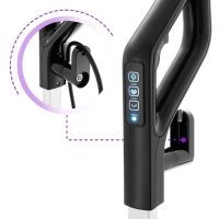 Пылесос Kitfort КТ-575-1, вертикальный, паровой, 1600 Вт, 1.1 л, нагрев 20 с, чёрный Пылесос Kitfort КТ-575-1, вертикальный, паровой, 1600 Вт, 1.1 л, нагрев 20 с, чёрный