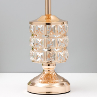 Настольная лампа с подсветкой 16680/1 E27 40Вт золото RISALUX