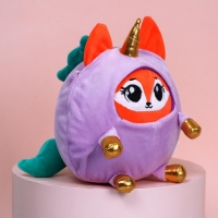 Мягкая игрушка &laquo;Лисёнок в костюме единорожки&raquo;, 20 см