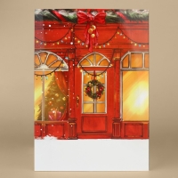 Открытка с новым годом, объёмная 3D, &laquo;Комната Дедушки Мороза&raquo;,  15 х 15 х 21 см, Новый год