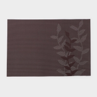 Салфетка сервировочная на стол Доляна &laquo;Росток&raquo;, 45&times;30 см, цвет серый