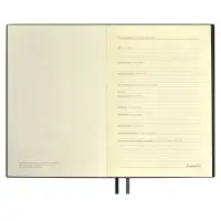 Ежедневник Merida, датированный, черный