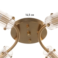 Люстра "Рико" 4х40Вт Е27 бронза 46х40х18см Люстра "Рико" 4х40Вт Е27 бронза 46х40х18см