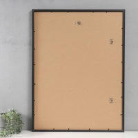 Фоторамка пластик "МИРАМ" 60х80 см, 640077 чёрный (пластиковый экран)