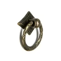 Ручка-кнопка ТУНДРА VINTAGE 027, цвет бронза