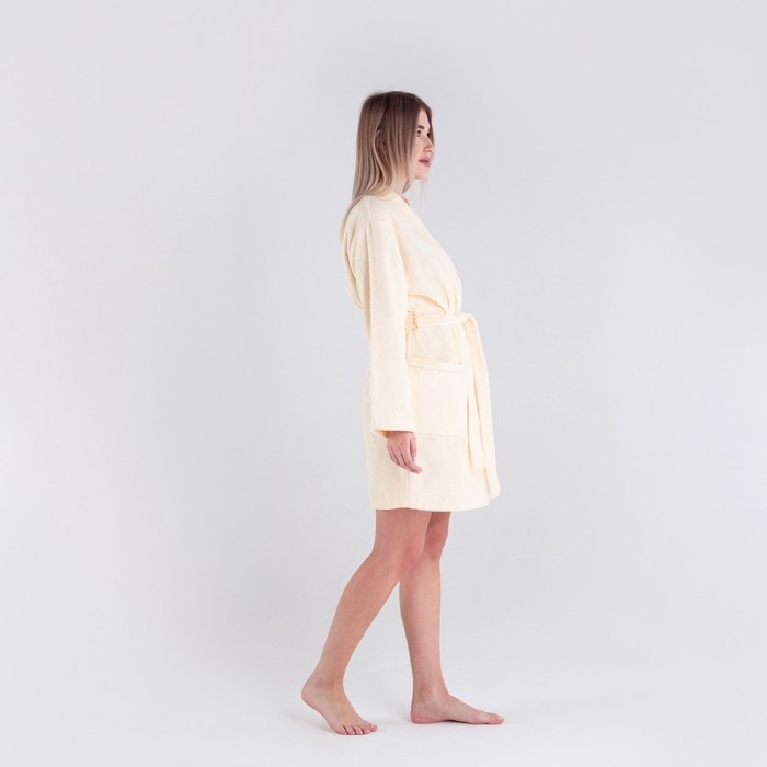 Халат махровый женский Queen размер 50-52, 100% хлопок