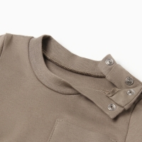 Футболка Крошка, Я BASIC LINE, рост 62-68 см, коричневый Футболка Крошка, Я BASIC LINE, рост 62-68 см, коричневый