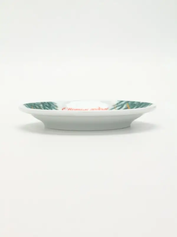 Чайная пара новогодняя &laquo;С Новым годом! Новогодние игрушки&raquo;, 220 мл, кружка, блюдце