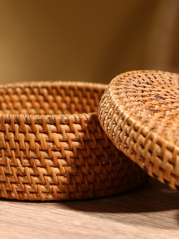 Корзинка плетеная "Дори" 13х13х8 см