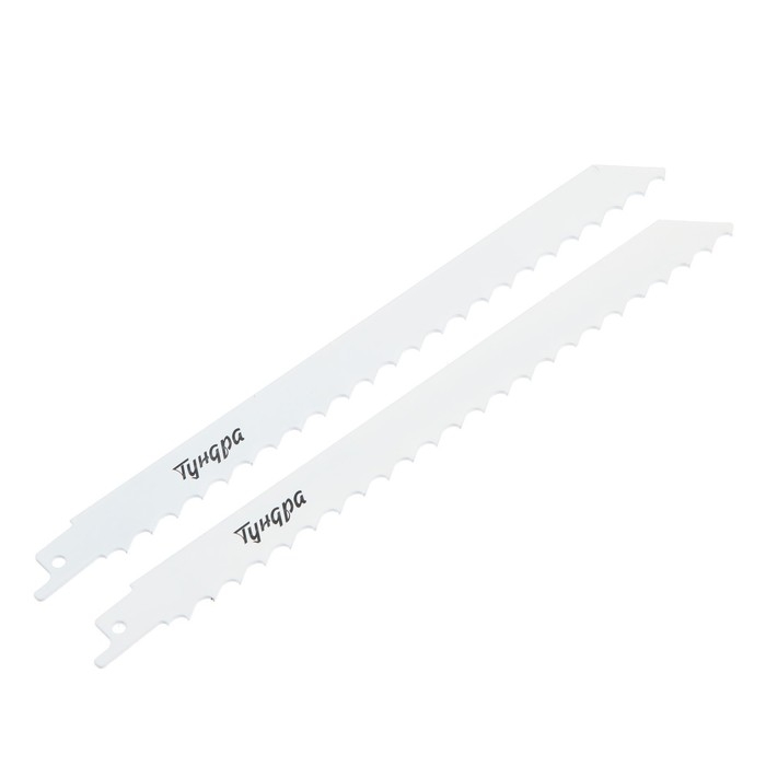 Полотна по дереву для сабельной пилы ТУНДРА, HCS, 200/227 х 8.5 мм, 2 шт. Полотна по дереву для сабельной пилы ТУНДРА, HCS, 200/227 х 8.5 мм, 2 шт.