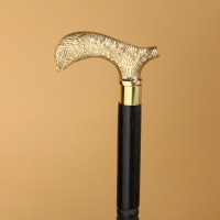 Трость "Завиток" шишам, латунь 92 см