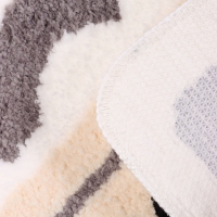 Коврик Доляна Bathroom, 40&times;60 см, микрофибра, серый