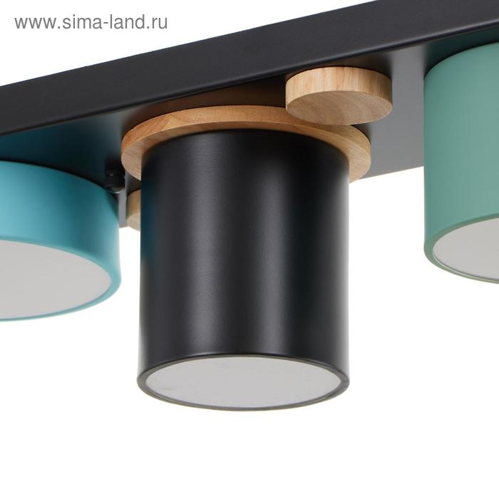 Светильник 35428/4 LED 36Вт 3000-6000К черный-зеленый-синий 65х15х15 см BayerLux