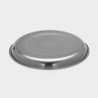 Тарелка из нержавеющей стали, 750 мл, d=23 см