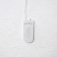 Гирлянда &laquo;Мишура&raquo; 1 м роса, IP20, серебристая нить, 22 LED, 6 слоёв, d=7 см, батарейки CR2032х2 (в комплекте), свечение белое