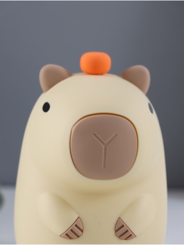 Ночник антистресс "Капибара" 2Вт LED RGB USB 9х9х13см