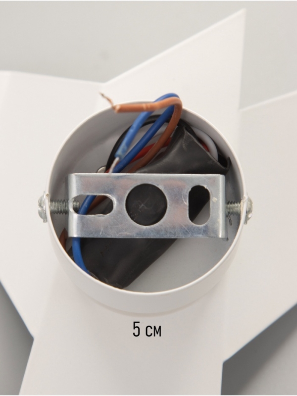 Светильник Crow 1х10Вт GU10 белый 35х18х10см