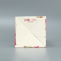 Коробка подарочная складная, упаковка, &laquo;Цветочная&raquo;, 9 х 32 х 9 см