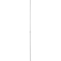 Флагшток древко для флага, 2 м, выдвижной телескопический