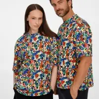 Футболка из бифлекса Morfiss с полной запечаткой на заказ, размер XL/XXL