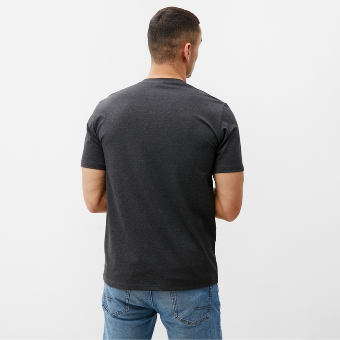 Футболка мужская MINAKU REGULAR FIT: цвет антрацит, р-р 56
