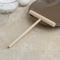 Палочка для блинов из дерева Доляна, 18×12 см Палочка для блинов из дерева Доляна, 18×12 см