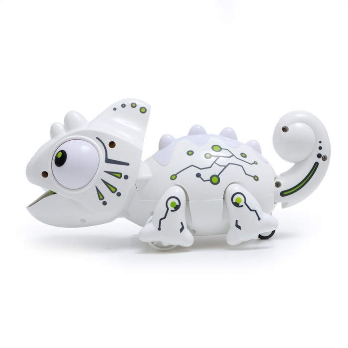 Робот «Хамелеон» IQ BOT, на пульте управления, интерактивный: звук, свет, на батарейках Робот «Хамелеон» IQ BOT, на пульте управления, интерактивный: звук, свет, на батарейках