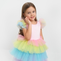 Платье детское "Радуга" KAFTAN р. 36 (134-140 см)