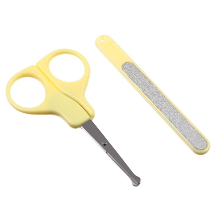 Набор маникюрный детский &laquo;Наше Чудо&raquo;, 4 предмета: ножнички, книпсер, пилочка, щётка