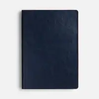 Ежедневник Doppio, недатированный, синий с оранжевым