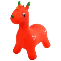 Попрыгун ZABIAKA &laquo;Динозавр&raquo;, 60х69х39 см, 1400 г, цвет МИКС
