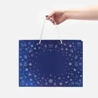 Пакет Snowlace, синий