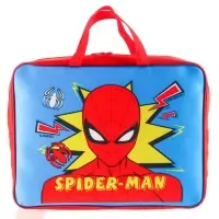 Папка с ручками текстильная А4, 350х270х100 мм, Человек-паук