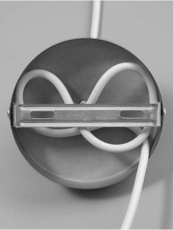 Светильник Ronald 1х40Вт Е27 пр-1м пыльно-серый 36х36х15см