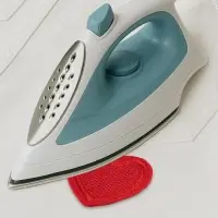 Термоаппликация &laquo;Сердце&raquo;, 3&times;3 см, красная