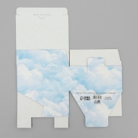 Коробка подарочная складная, упаковка, &laquo;Счастье&raquo;, 15 х 15 х 7 см