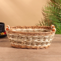 Корзина плетеная 27x19x10 см, ротанг