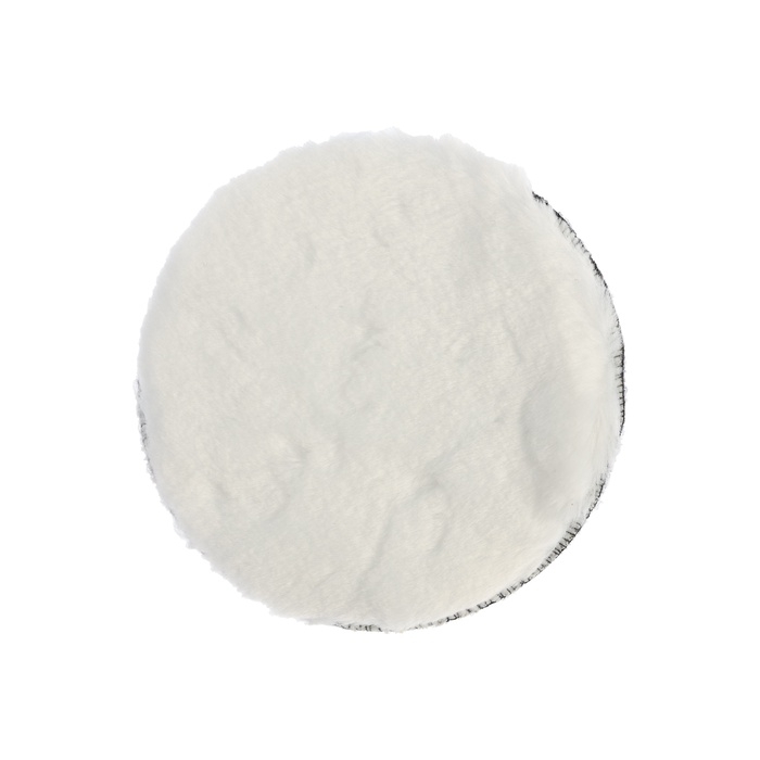 Круг полировальный под липучку ЛОМ, искусственный мех, 150 мм