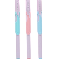 Ручка шариковая ErichKrause ErgoLine Stick&Grip Pastel, 0.5мм, первоклассника, синяя