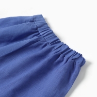 Шорты на резинке женские MINAKU: Safari, цвет синий, р-р 48