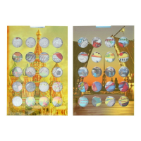 Альбом-планшет блистерный "Юбилейные 25-ти рублёвые монеты России", на 40 ячеек Альбом-планшет блистерный "Юбилейные 25-ти рублёвые монеты России", на 40 ячеек