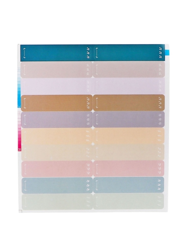 Нотная папка - 10 файлов 20 листов фиолетовая