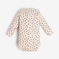 Боди детское с длинным рукавом Крошка Я &laquo;Киса&raquo;, рост 68-74 см, цвет бежевый