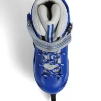 Коньки детские раздвижные BlackAqua, р. 26-29, для фитнеса, синие