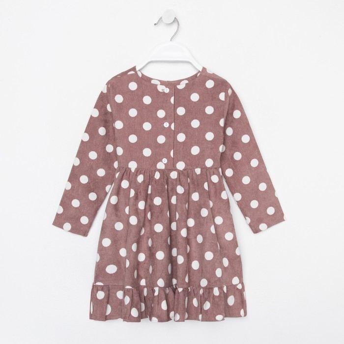 Платье детское KAFTAN Платье детское KAFTAN "Горох", р. 34 (122-128), розовый