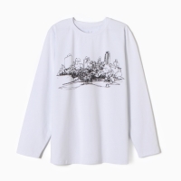 Джемпер (лонгслив) мужской MINAKU: City, цвет белый, р-р 52