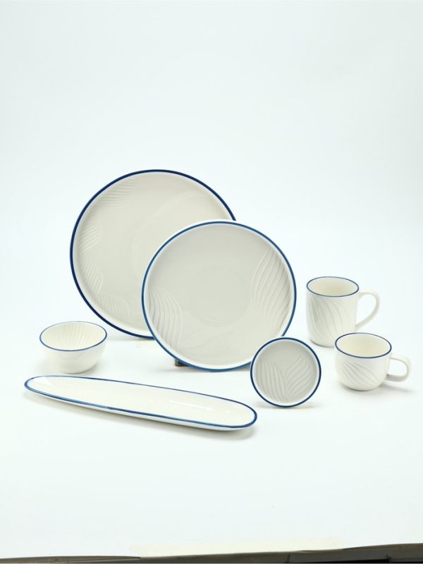 Чайная пара Dolce Ceramo. &laquo;Оушен&raquo;, 2 предмета: кружка 200 мл, блюдце d=10 см