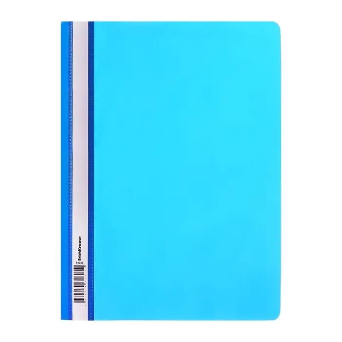 Папка-скоросшиватель А4, 140 мкм, ErichKrause Fizzy Classic, пластиковая, микс