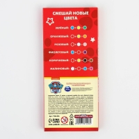 Акварель медовая &laquo;Щенячий патруль&raquo;, 12 цветов, в картонной коробке, без кисти